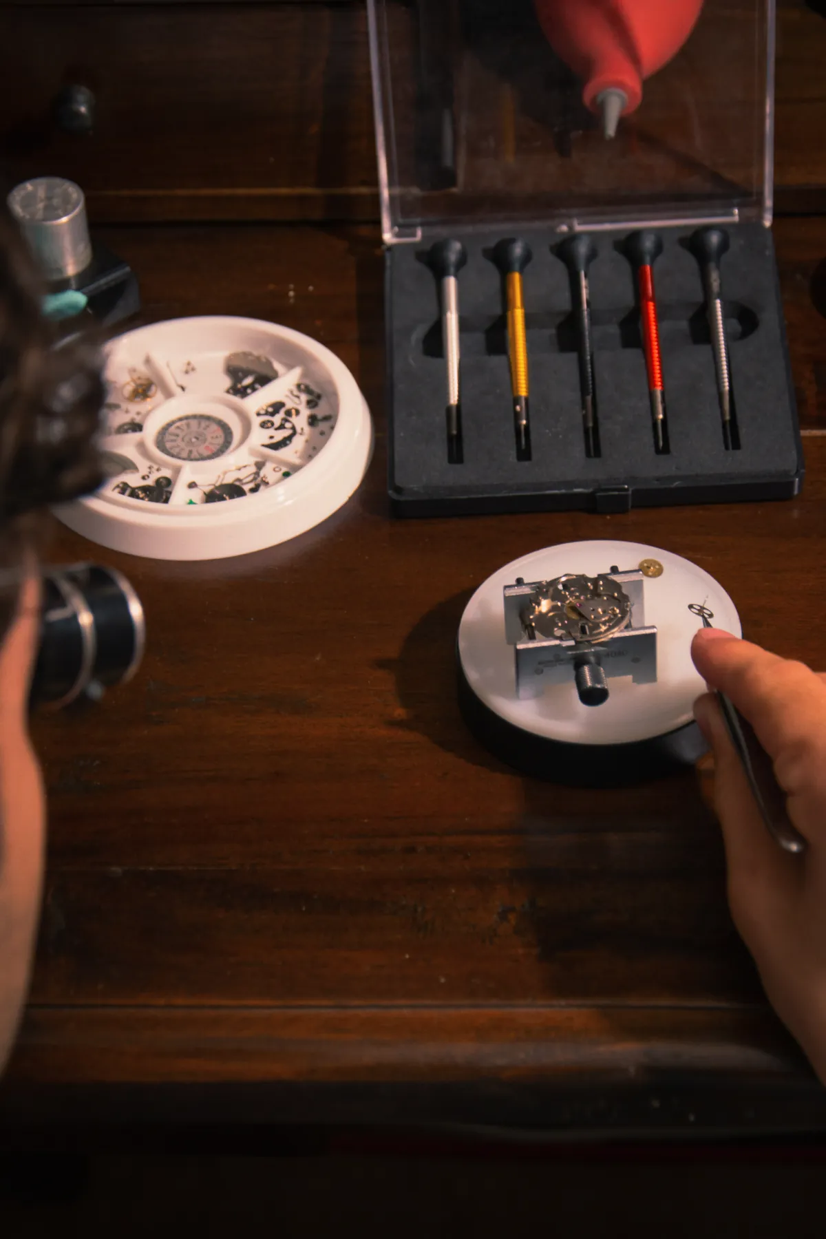 Mon atelier d'horlogerie